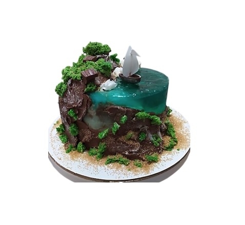 Торт заказной Остров