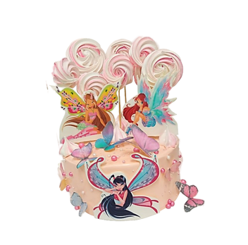 Торт заказной Клуб Винкс