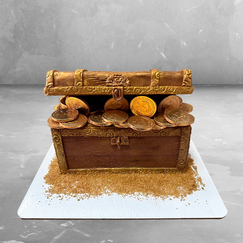 Торт заказной Сокровища