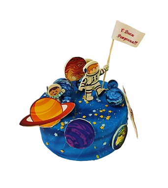 Торт заказной Космос