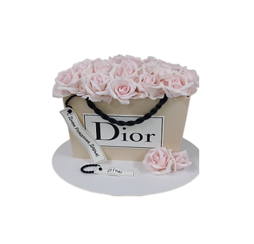 Торт заказной Розы в подарок