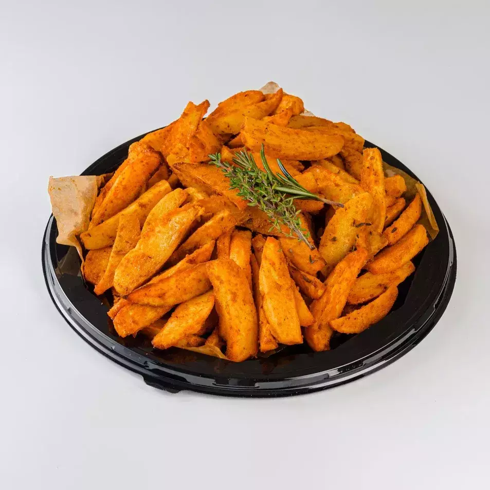 Картофель запечённый по деревенски