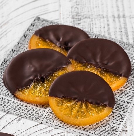 Апельсин в шоколаде