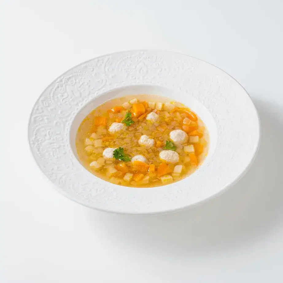 Суп с фрикадельками